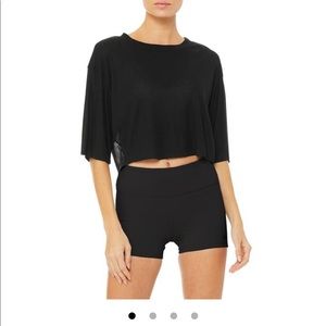 Alo Yoga Abyss Short Sleeve Top